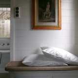 Silk Linen Flip Pillowcase | White